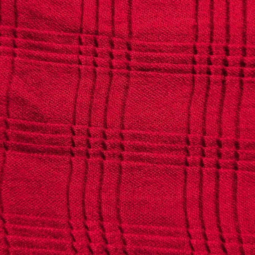 Deep Red Soft Lightweight Scarf - Picture 3 of 5